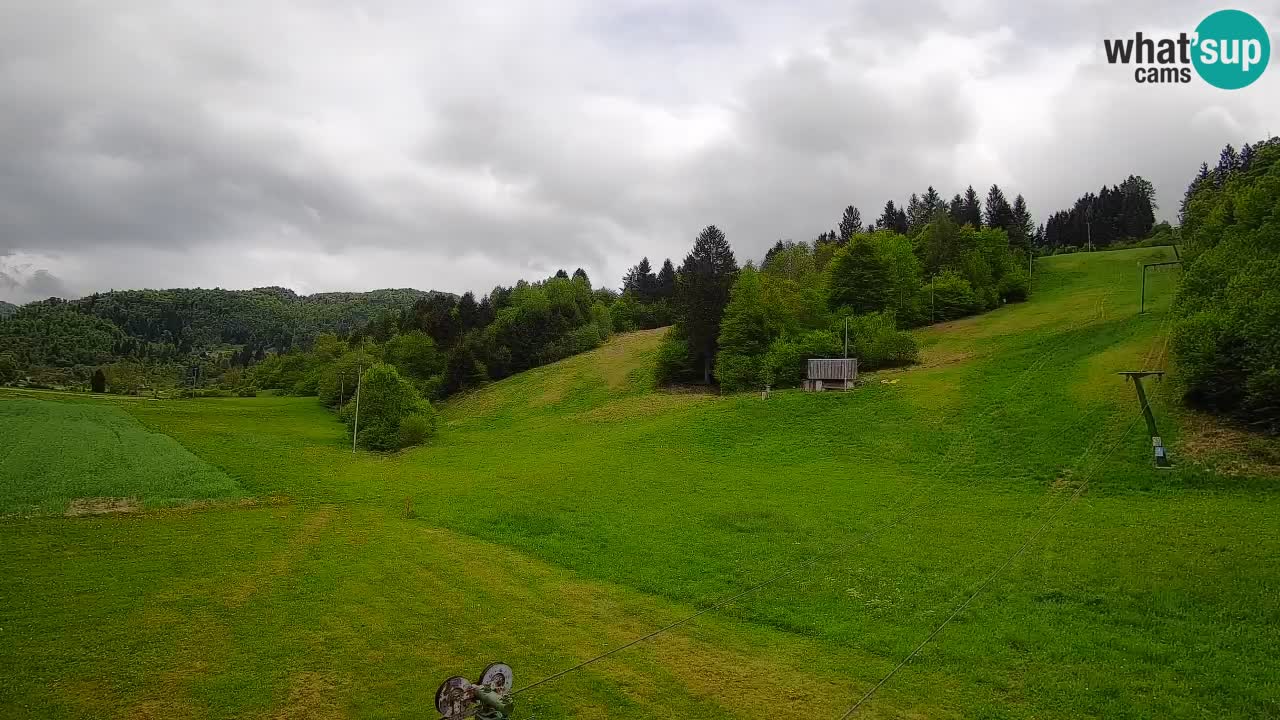 Webcam Smučišče Senožeta – Ski Resort Live View near Bohinj