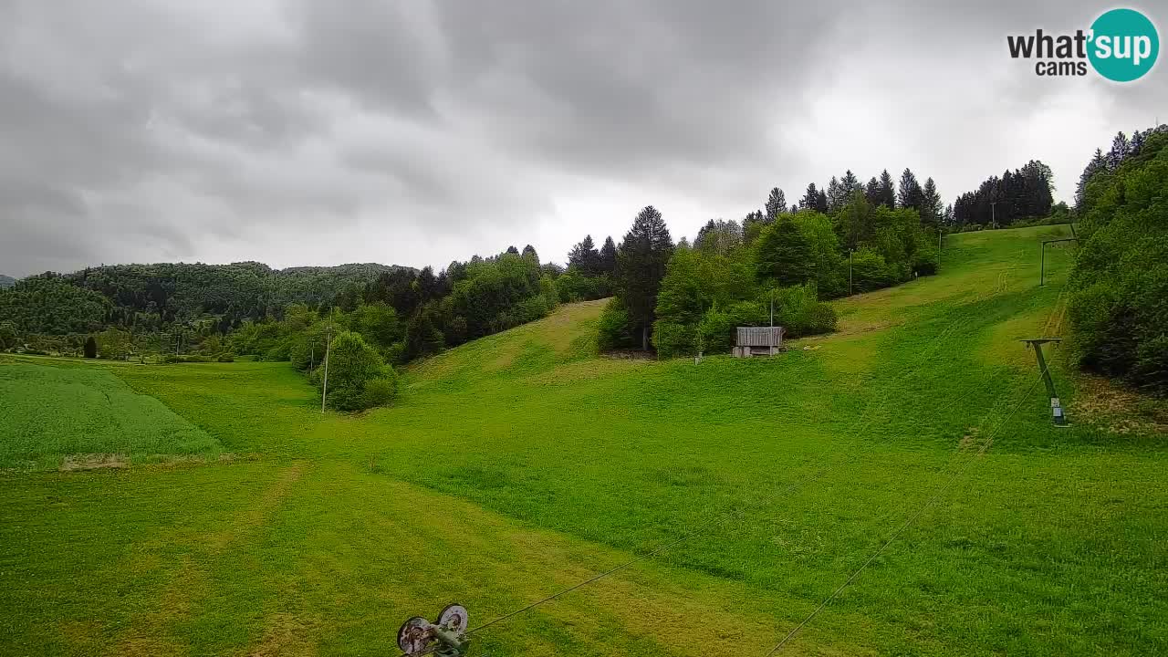 Web kamera Smučišče Senožeta – Skijalište u Srednjoj Vasi kod Bohinja