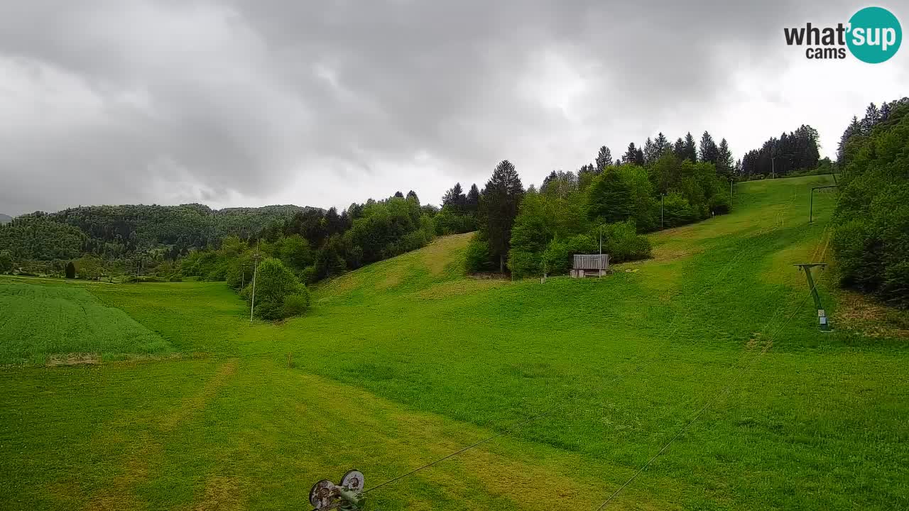 Webcam Smučišče Senožeta – Stazione sciistica a Srednja Vas vicino Bohinj