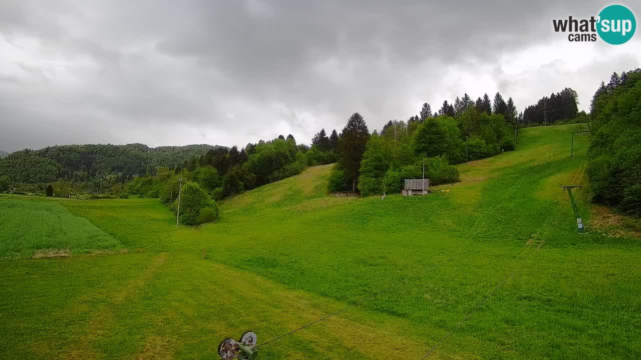 Webcam Smučišče Senožeta – Ski Resort Live View near Bohinj