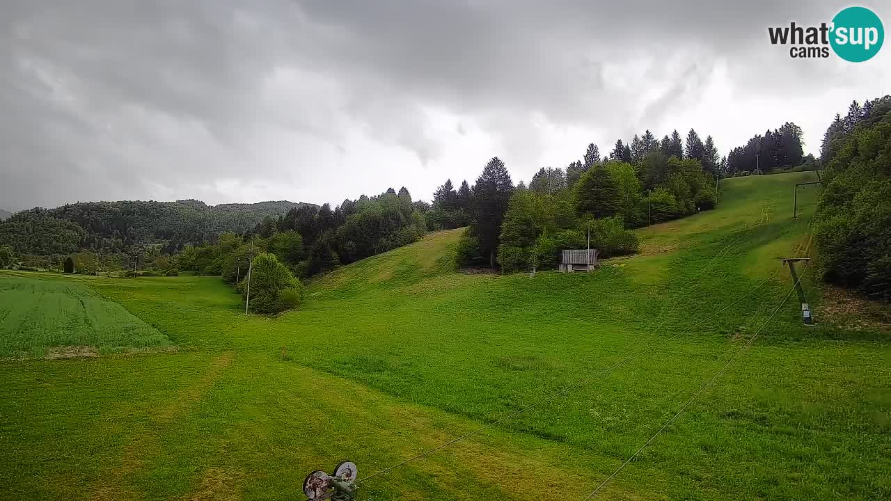 Webcam Smučišče Senožeta – Ski Resort Live View near Bohinj