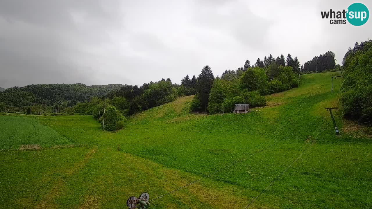 Webcam Smučišče Senožeta – Stazione sciistica a Srednja Vas vicino Bohinj