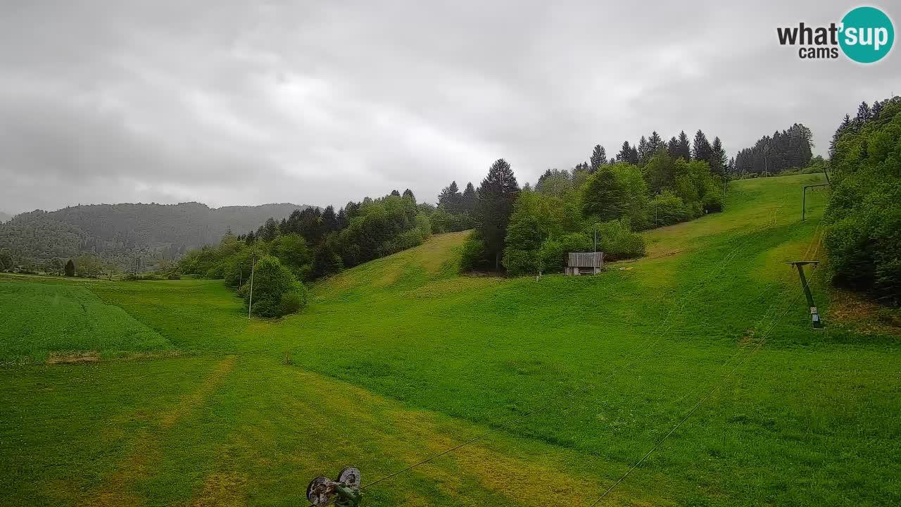 Webcam Smučišče Senožeta – Ski Resort Live View near Bohinj