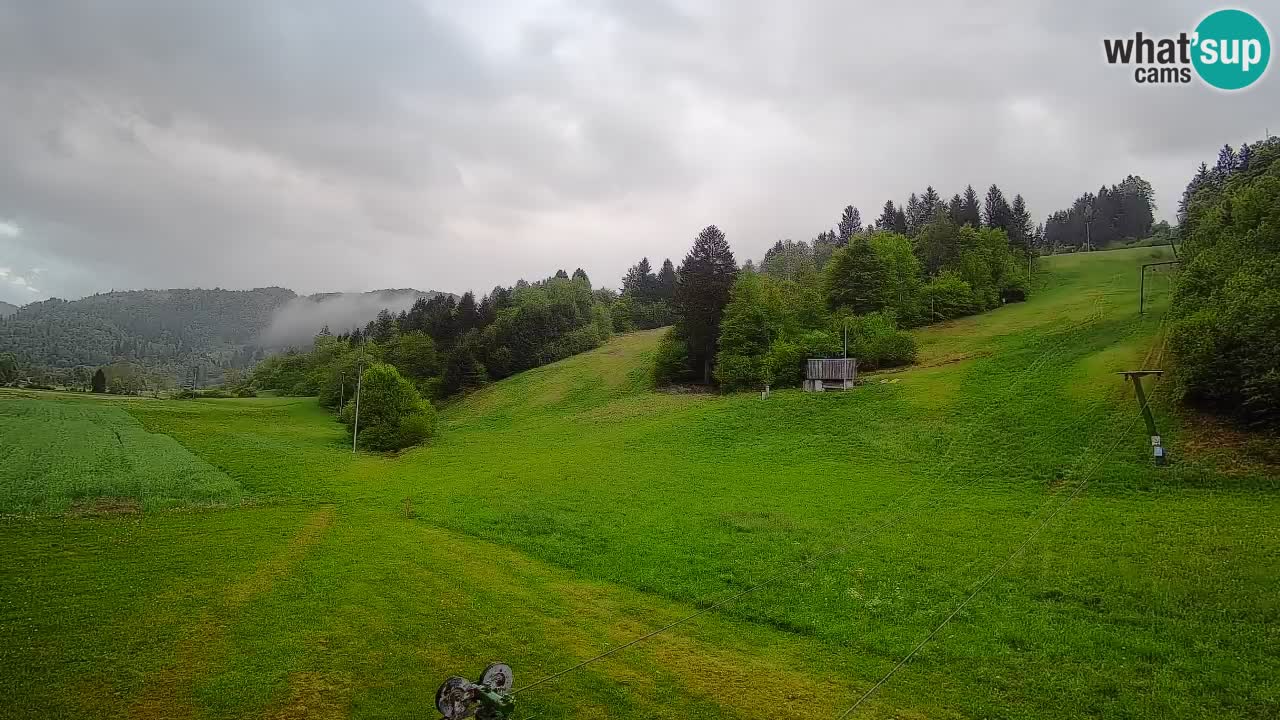 Webcam Smučišče Senožeta – Stazione sciistica a Srednja Vas vicino Bohinj
