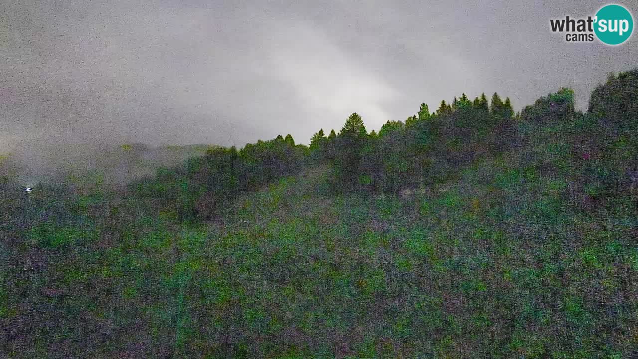 Webcam Smučišče Senožeta – Station de ski à Srednja Vas près de Bohinj