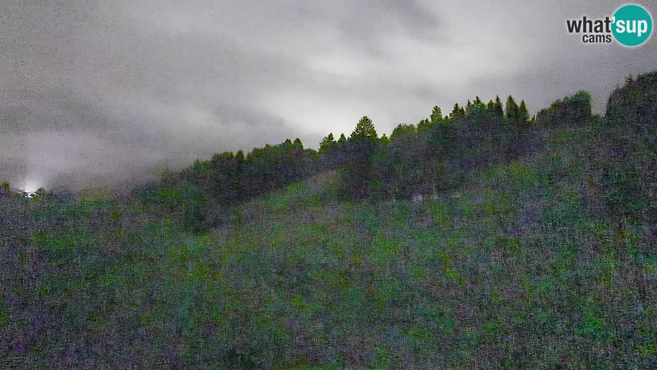Webcam Smučišče Senožeta – Station de ski à Srednja Vas près de Bohinj