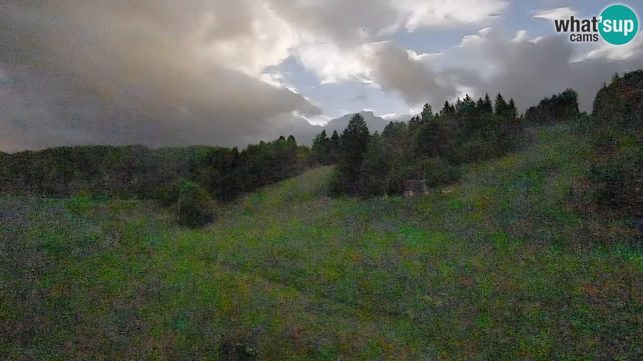 Cámara web Smučišče Senožeta – Estación de esquí en Srednja Vas cerca de Bohinj