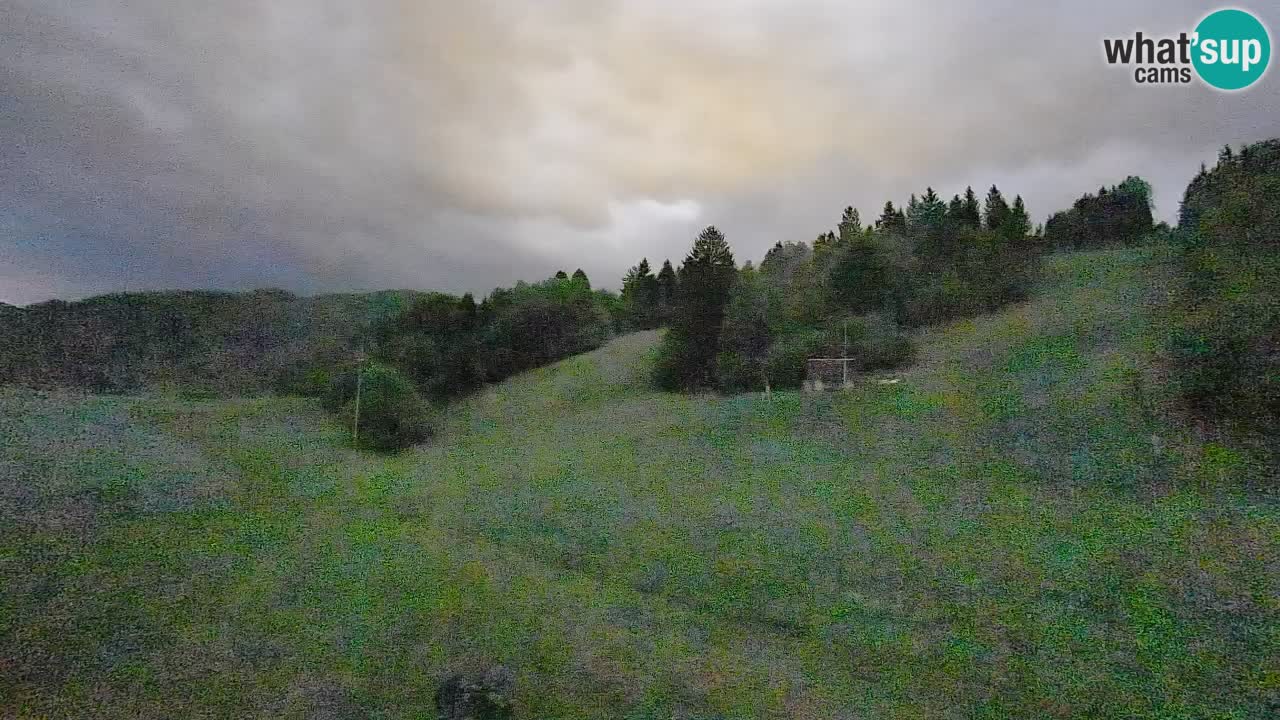 Cámara web Smučišče Senožeta – Estación de esquí en Srednja Vas cerca de Bohinj