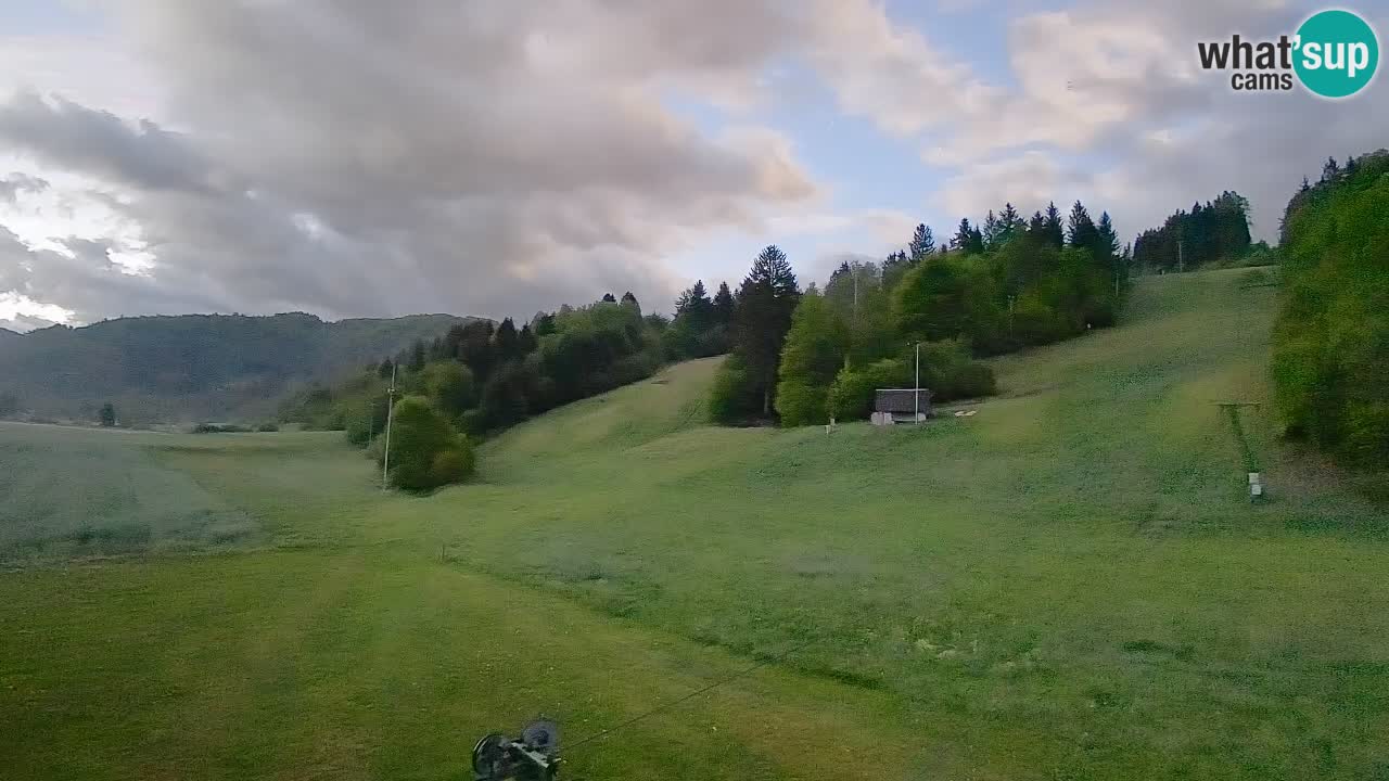 Webcam Smučišče Senožeta – Stazione sciistica a Srednja Vas vicino Bohinj