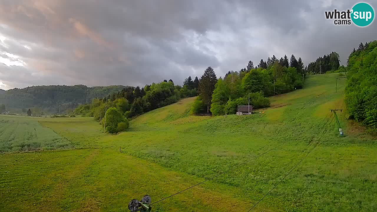 Web kamera Smučišče Senožeta – Skijalište u Srednjoj Vasi kod Bohinja