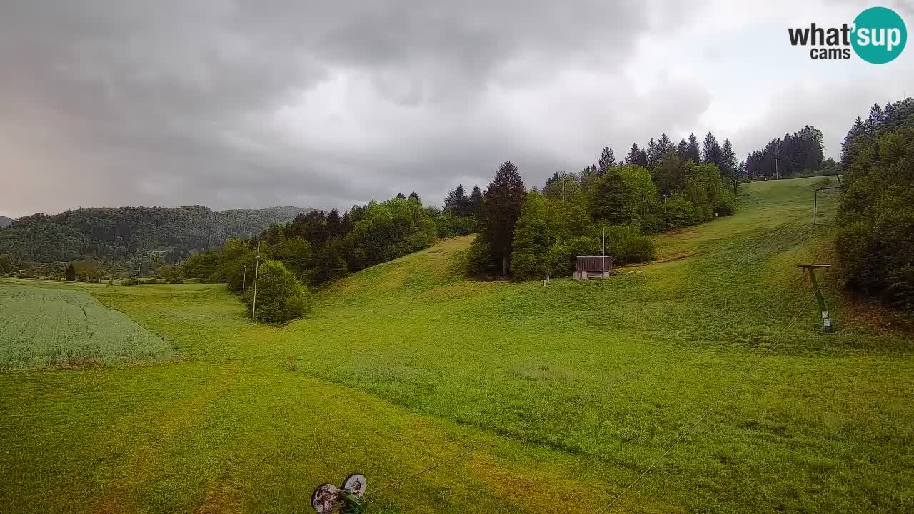 Webcam Smučišče Senožeta – Ski Resort Live View near Bohinj