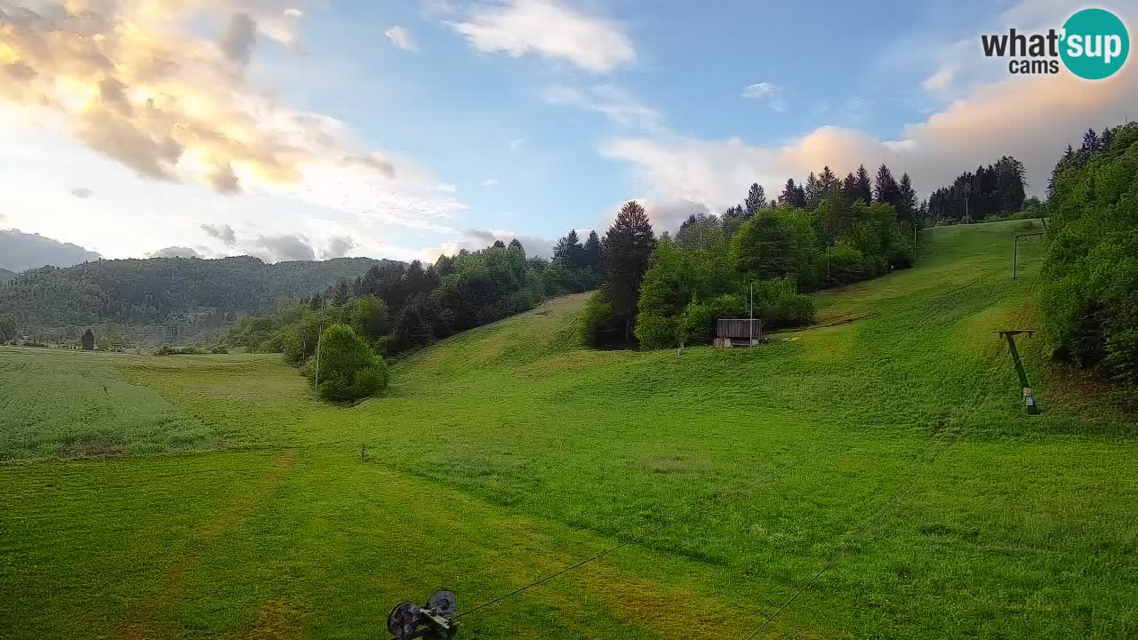 Webcam Smučišče Senožeta – Ski Resort Live View near Bohinj