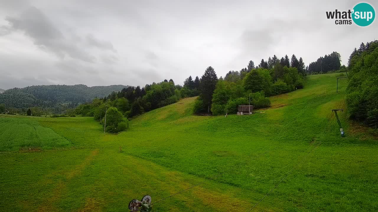 Webcam Smučišče Senožeta – Ski Resort Live View near Bohinj