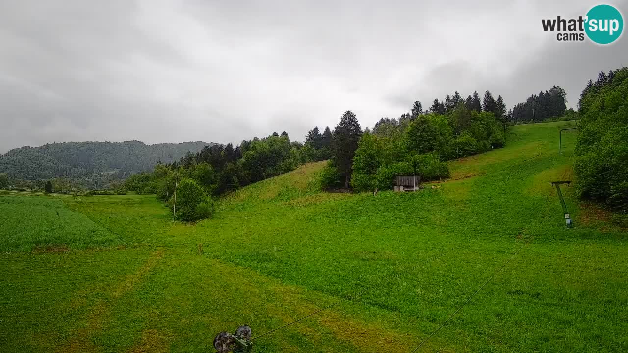 Webcam Smučišče Senožeta – Ski Resort Live View near Bohinj