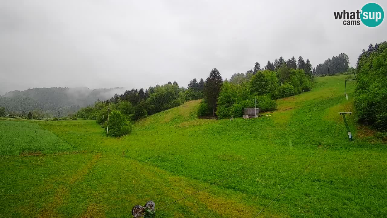Webcam Smučišče Senožeta – Ski Resort Live View near Bohinj