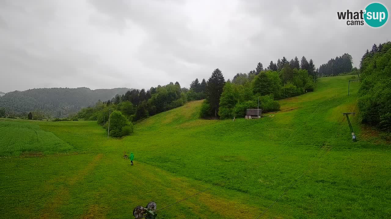 Webcam Smučišče Senožeta – Ski Resort Live View near Bohinj