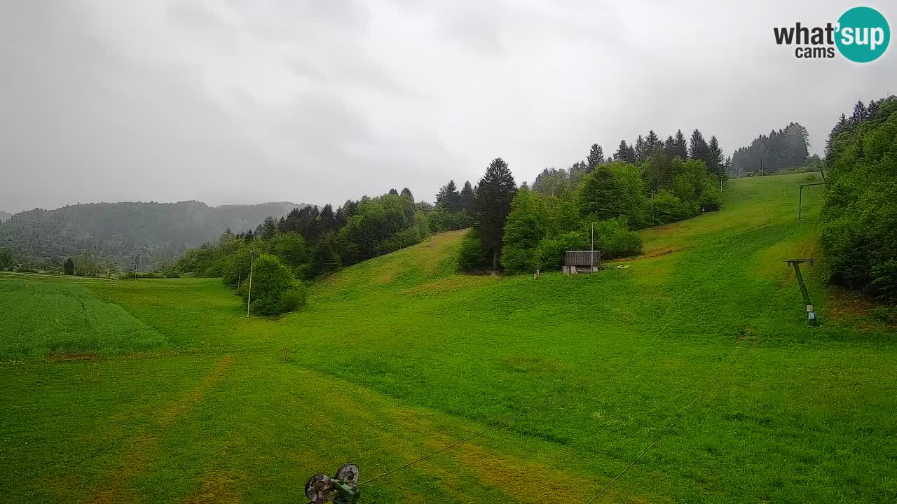 Webcam Smučišče Senožeta – Stazione sciistica a Srednja Vas vicino Bohinj