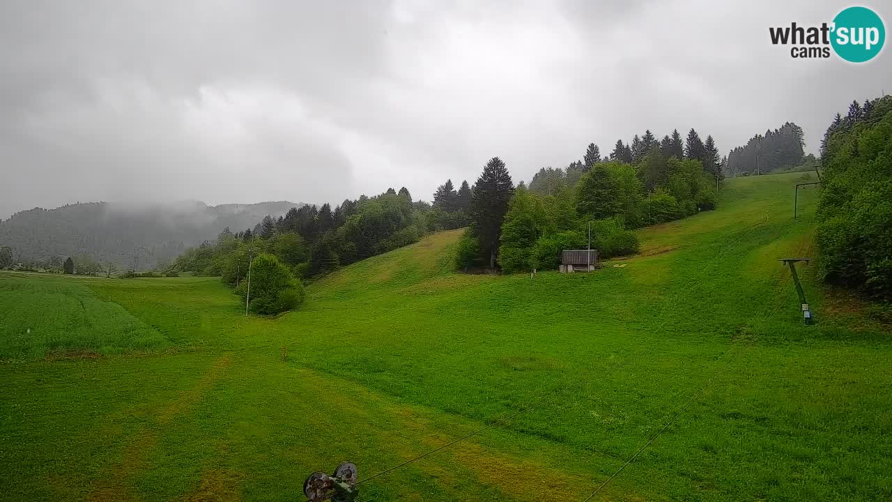 Web kamera Smučišče Senožeta – Skijalište u Srednjoj Vasi kod Bohinja