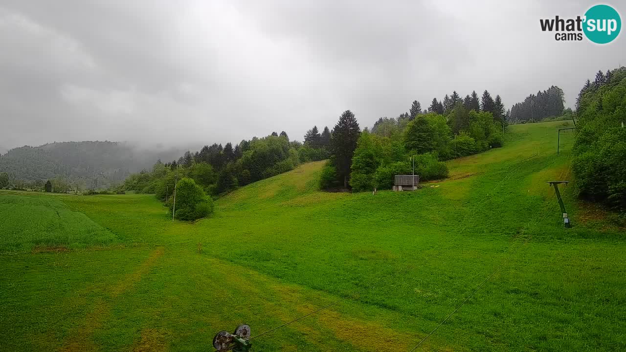 Webcam Smučišče Senožeta – Stazione sciistica a Srednja Vas vicino Bohinj