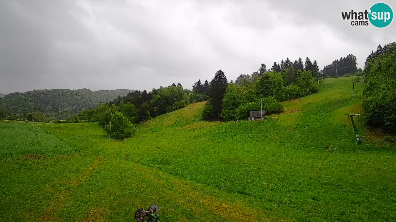 Webcam Smučišče Senožeta – Ski Resort Live View near Bohinj