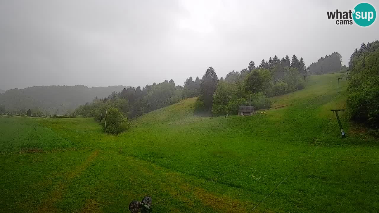 Webcam Smučišče Senožeta – Ski Resort Live View near Bohinj