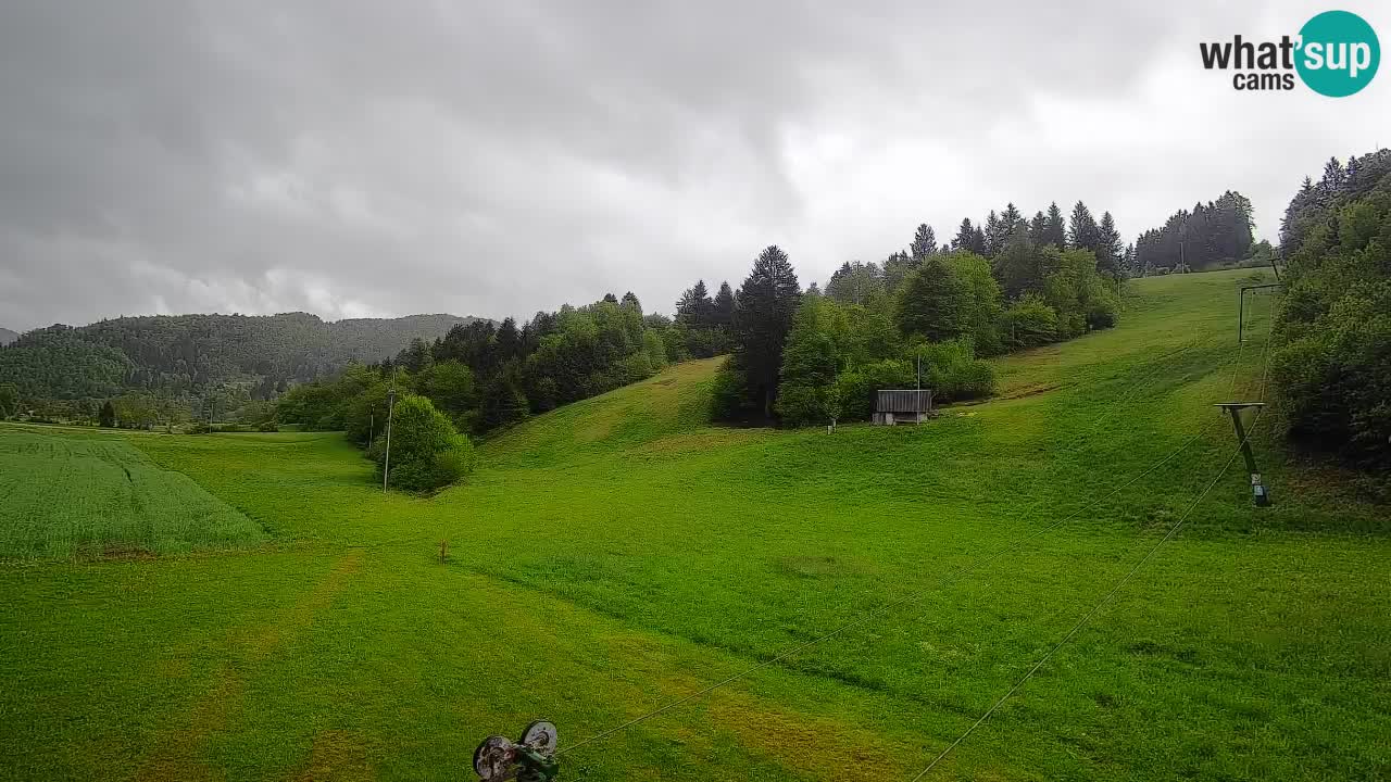 Webcam Smučišče Senožeta – Stazione sciistica a Srednja Vas vicino Bohinj