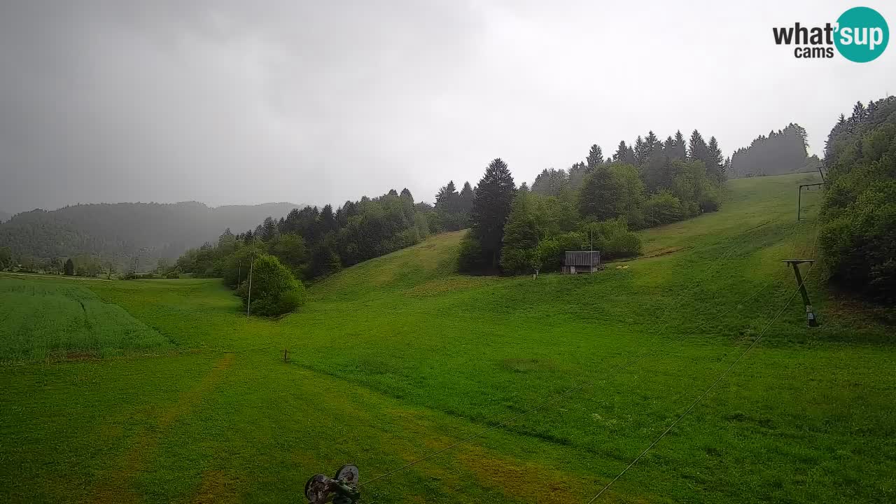Webcam Smučišče Senožeta – Stazione sciistica a Srednja Vas vicino Bohinj