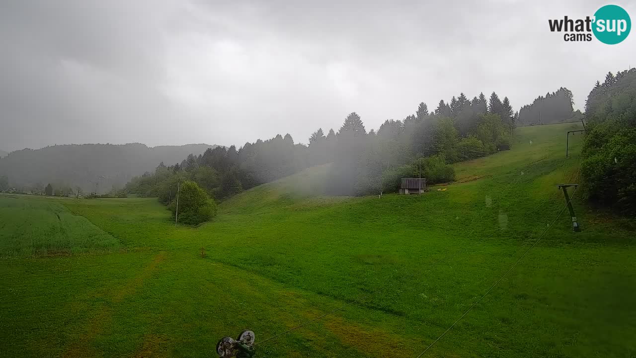 Webcam Smučišče Senožeta – Stazione sciistica a Srednja Vas vicino Bohinj
