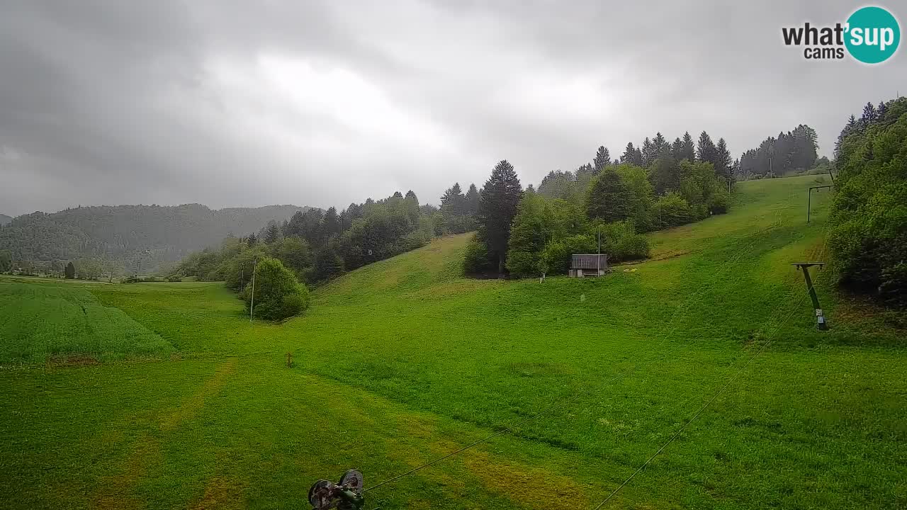 Webcam Smučišče Senožeta – Stazione sciistica a Srednja Vas vicino Bohinj