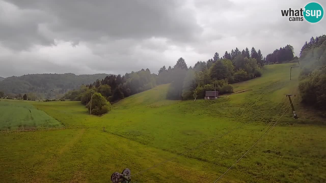Webcam Smučišče Senožeta – Stazione sciistica a Srednja Vas vicino Bohinj