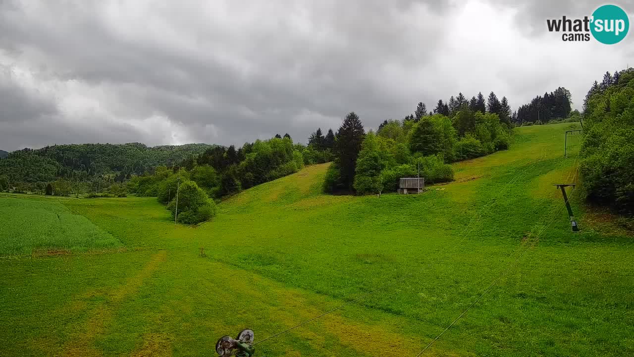 Webcam Smučišče Senožeta – Stazione sciistica a Srednja Vas vicino Bohinj