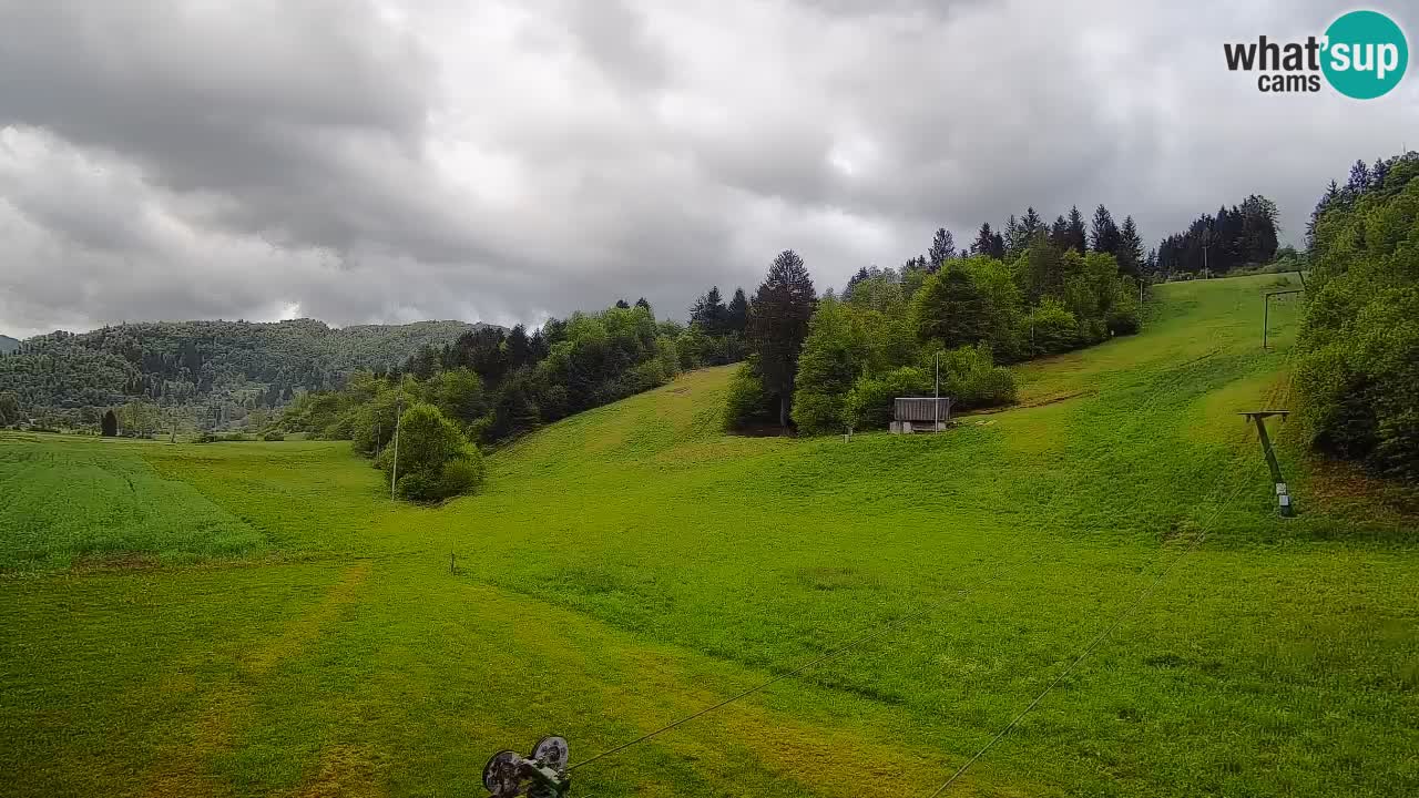 Webcam Smučišče Senožeta – Stazione sciistica a Srednja Vas vicino Bohinj