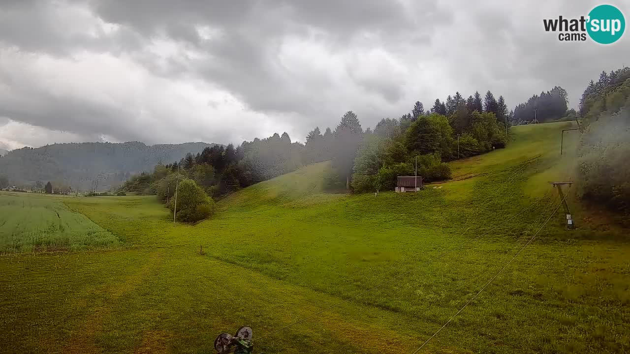 Webcam Smučišče Senožeta – Ski Resort Live View near Bohinj
