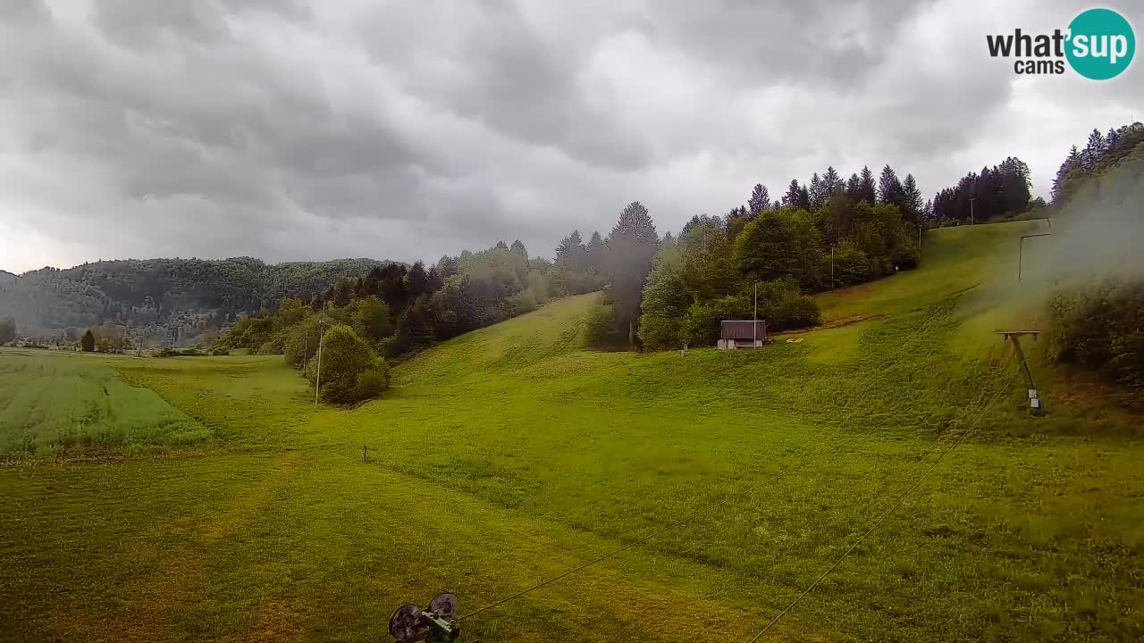 Webcam Smučišče Senožeta – Ski Resort Live View near Bohinj
