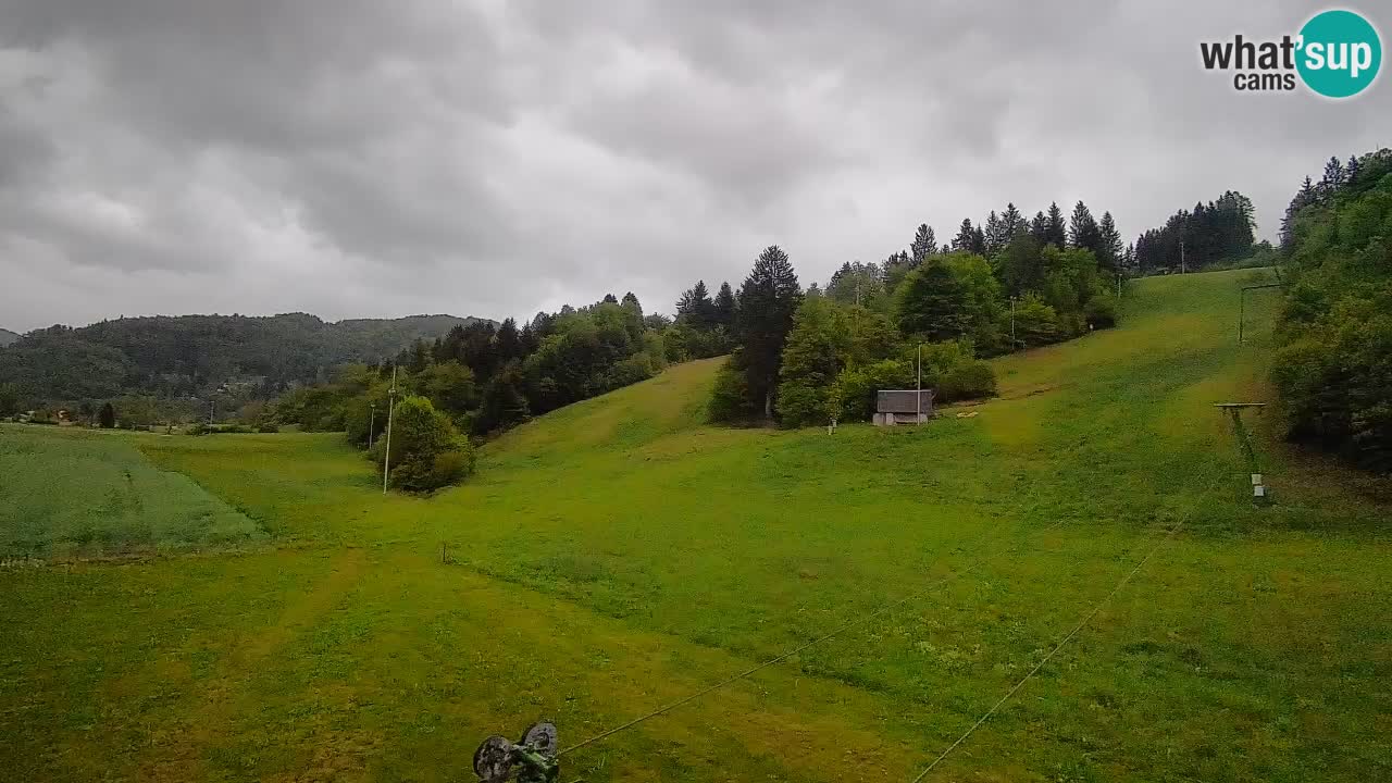 Webcam Smučišče Senožeta – Ski Resort Live View near Bohinj