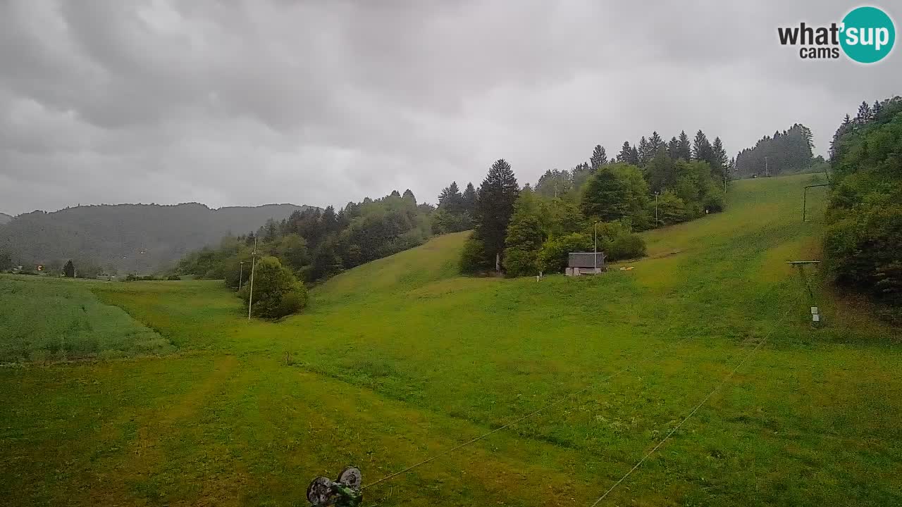 Webcam Smučišče Senožeta – Stazione sciistica a Srednja Vas vicino Bohinj