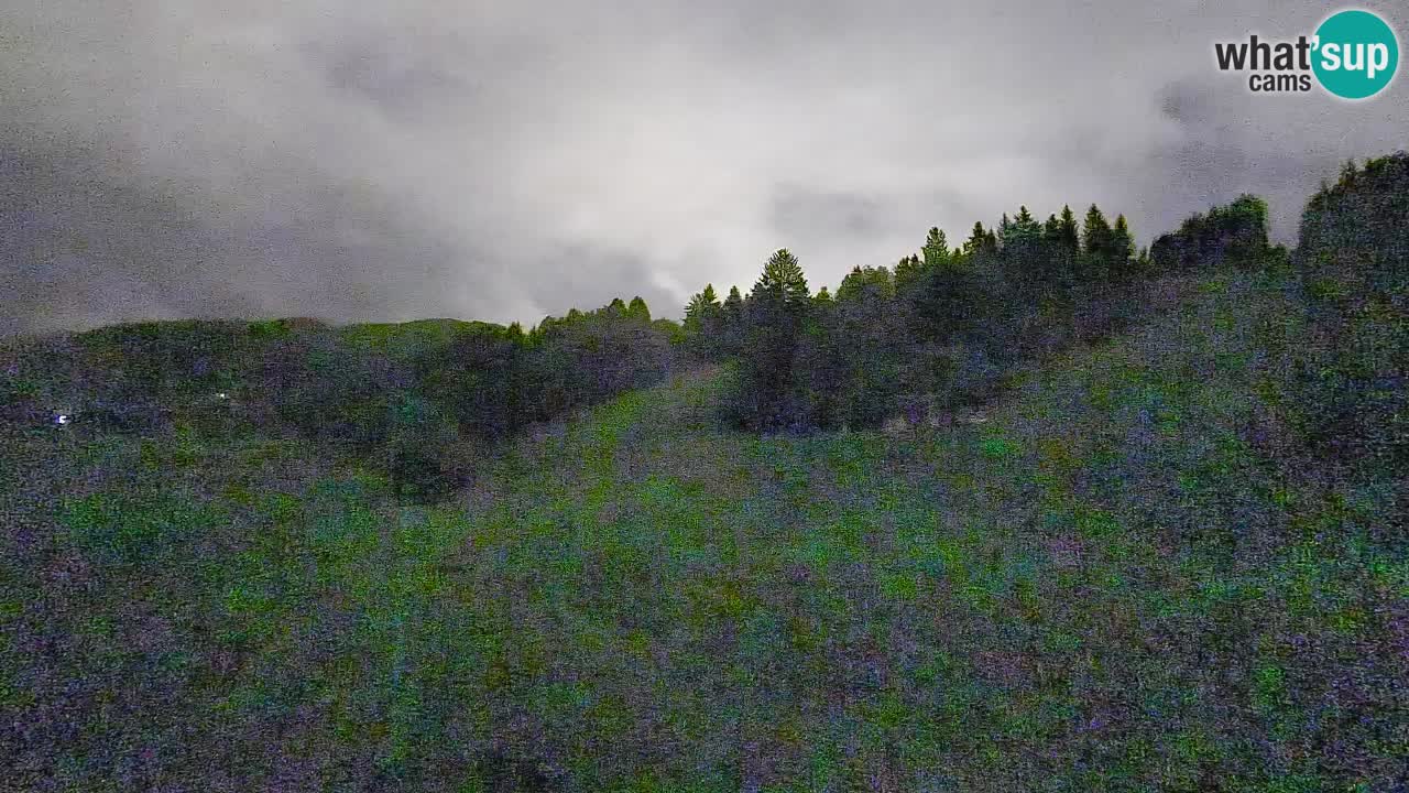 Webcam Smučišče Senožeta – Ski Resort Live View near Bohinj
