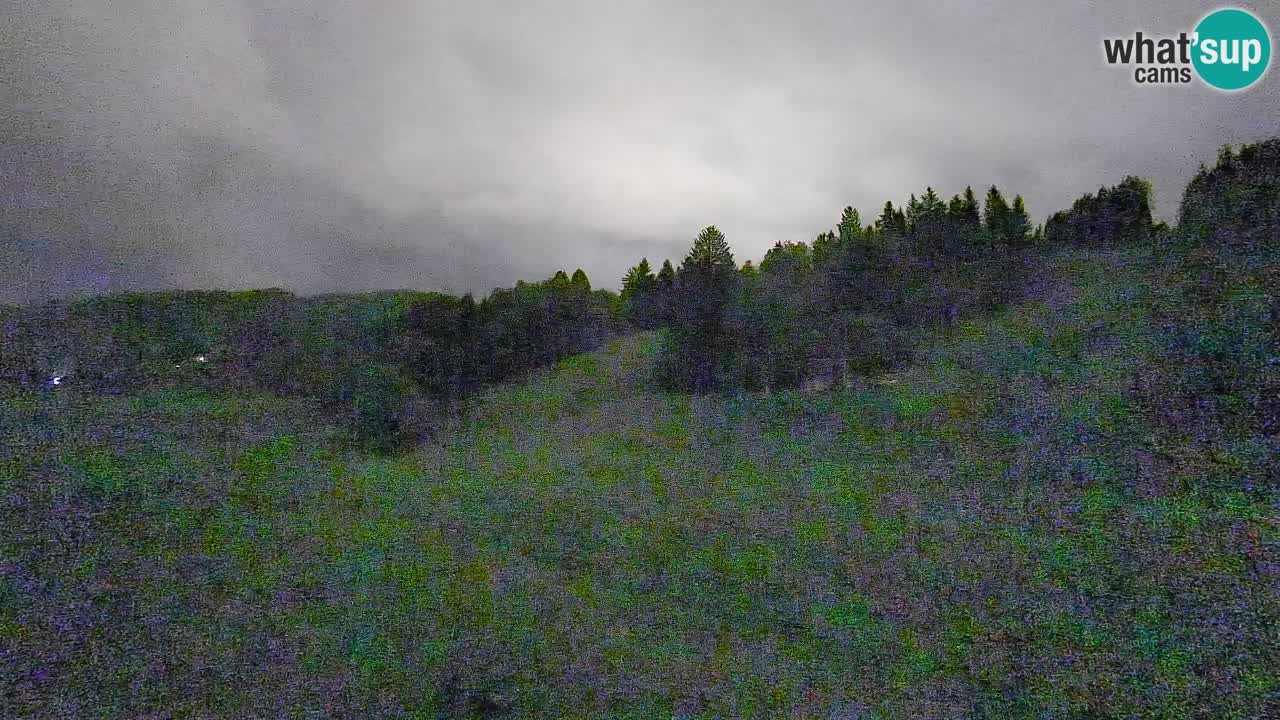 Webcam Smučišče Senožeta – Stazione sciistica a Srednja Vas vicino Bohinj