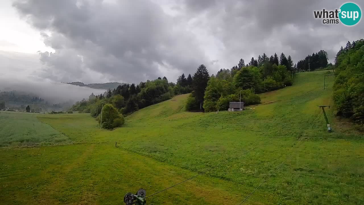 Webcam Smučišče Senožeta – Station de ski à Srednja Vas près de Bohinj