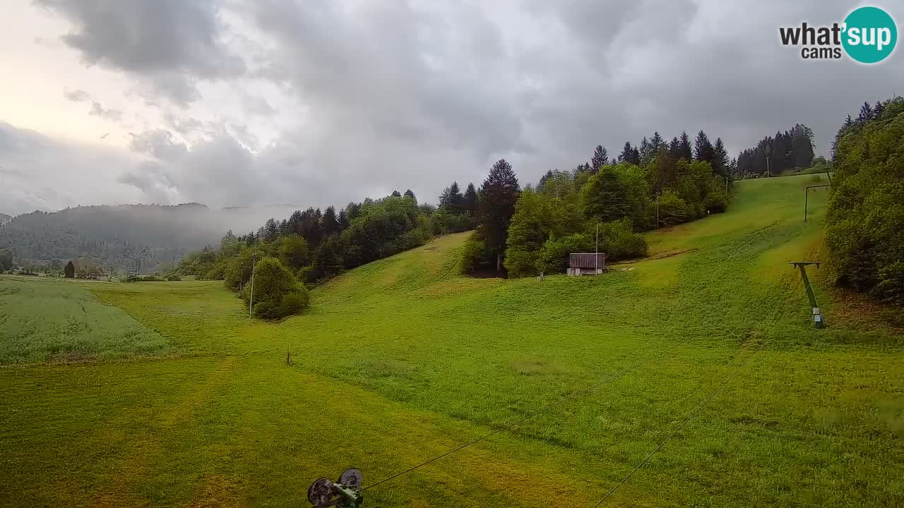 Webcam Smučišče Senožeta – Stazione sciistica a Srednja Vas vicino Bohinj