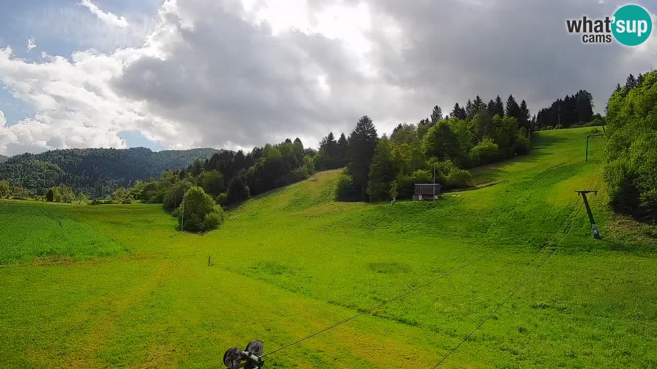 Webcam Smučišče Senožeta – Ski Resort Live View near Bohinj