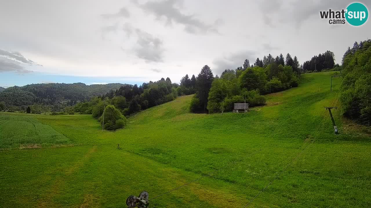 Web kamera Smučišče Senožeta – Skijalište u Srednjoj Vasi kod Bohinja