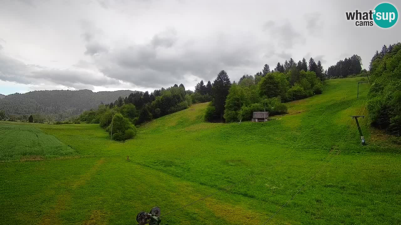 Webcam Smučišče Senožeta – Ski Resort Live View near Bohinj