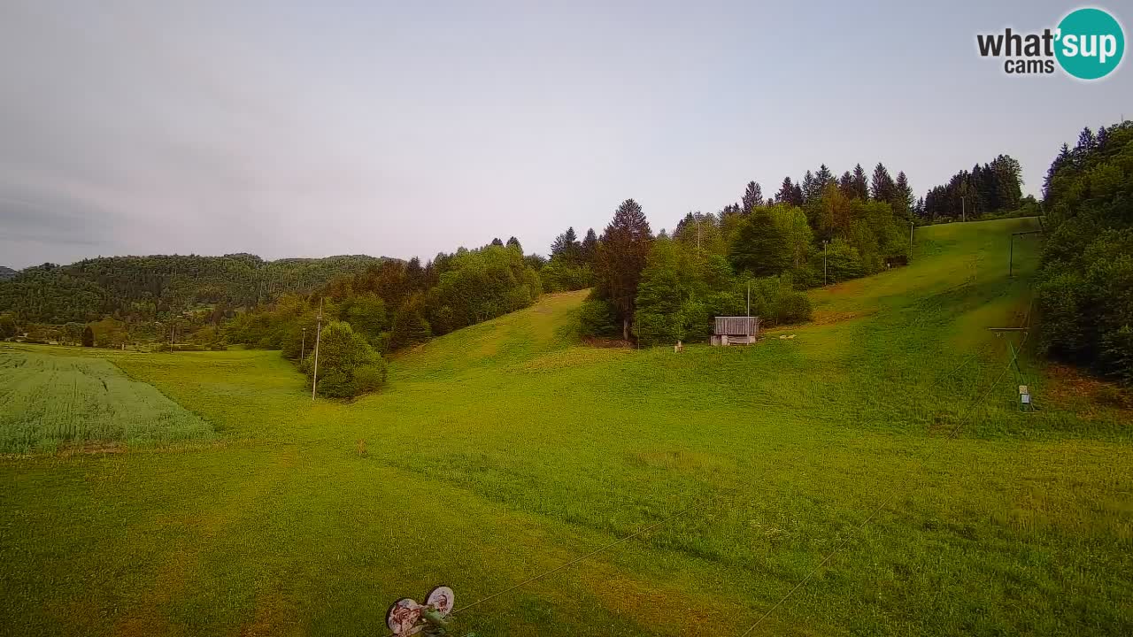 Webcam Smučišče Senožeta – Stazione sciistica a Srednja Vas vicino Bohinj