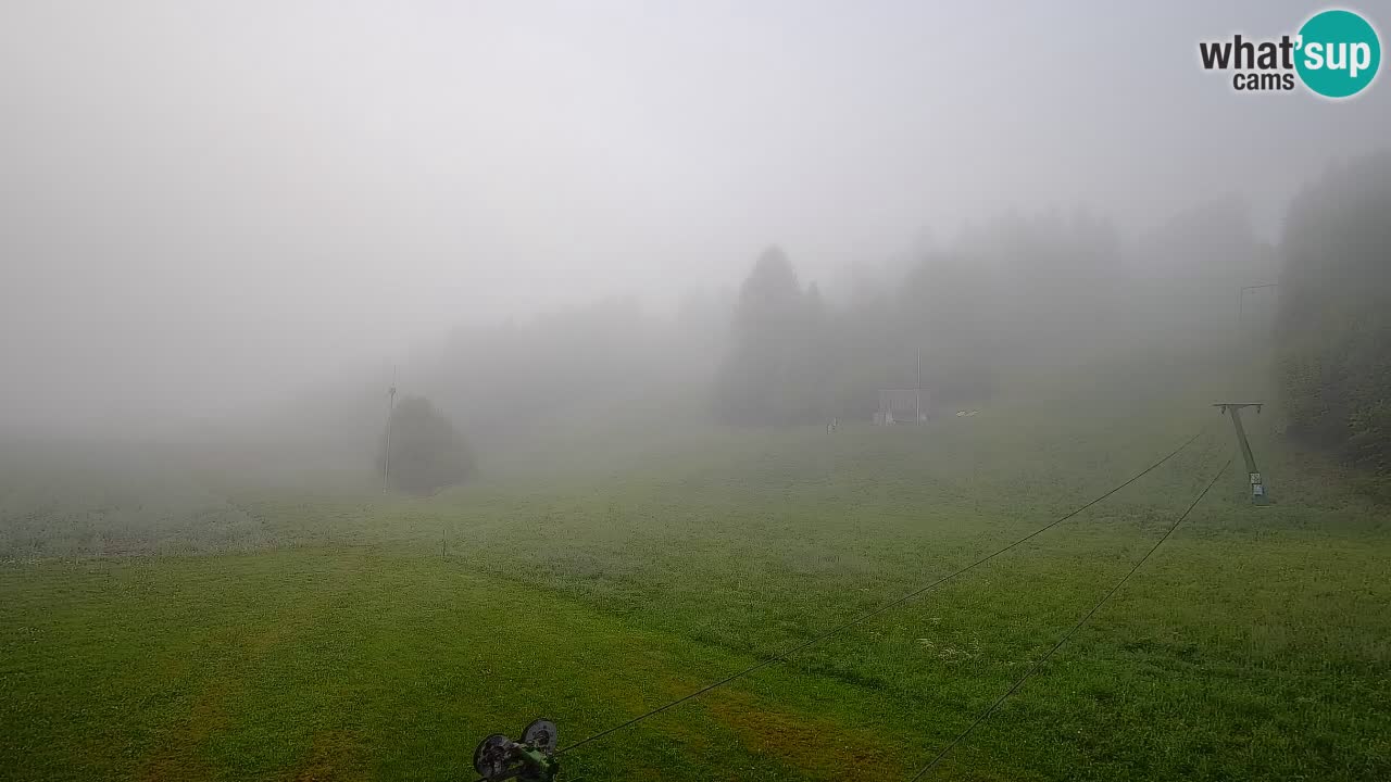 Webcam Smučišče Senožeta – Ski Resort Live View near Bohinj