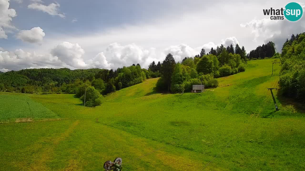 Webcam Smučišče Senožeta – Ski Resort Live View near Bohinj
