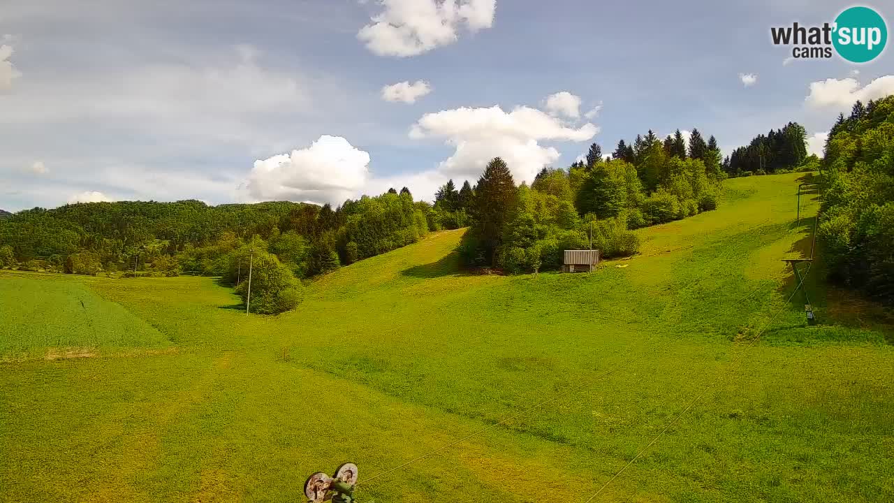 Webcam Smučišče Senožeta – Ski Resort Live View near Bohinj