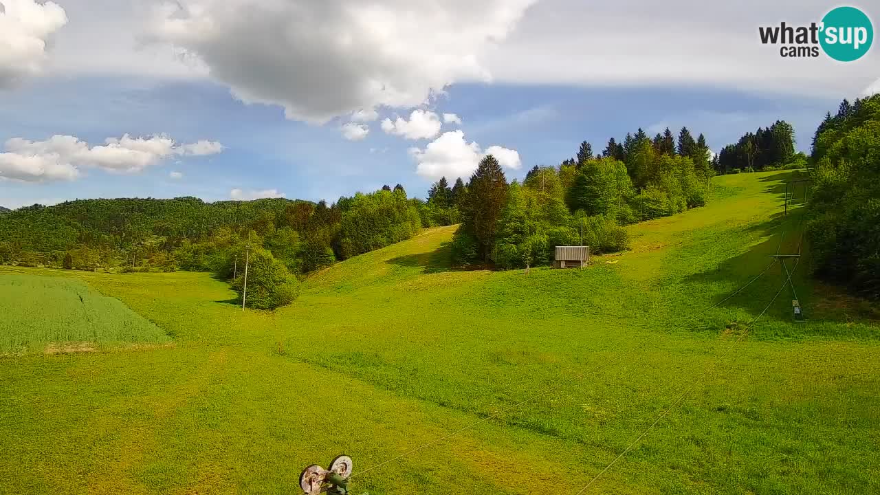 Webcam Smučišče Senožeta – Ski Resort Live View near Bohinj