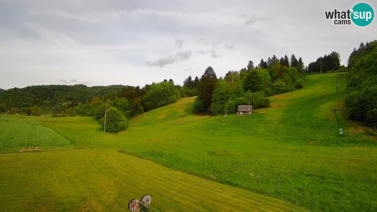 Webcam Smučišče Senožeta – Ski Resort Live View near Bohinj