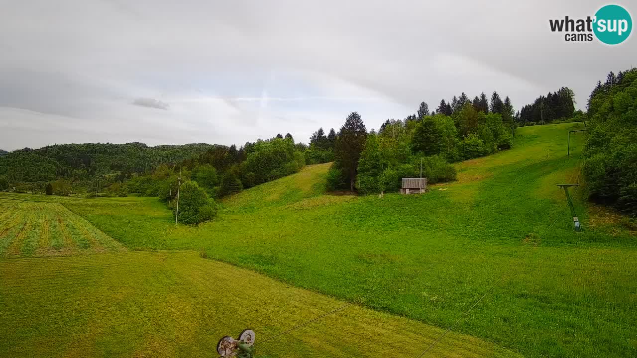 Webcam Smučišče Senožeta – Stazione sciistica a Srednja Vas vicino Bohinj